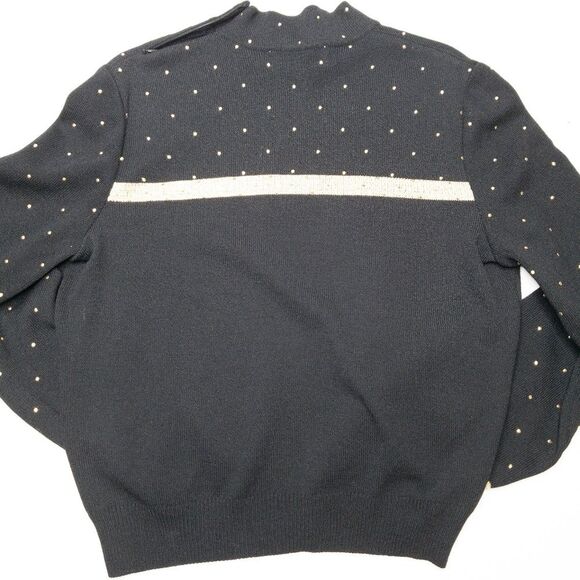 St. John Evening Vintage Gold Star Sweater Small - Picture 2 of 8